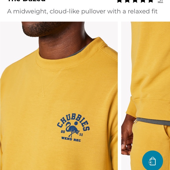 Chubbies Soft Terry Crewneck Sweatshirt
The Dazed - Picture 10 of 11